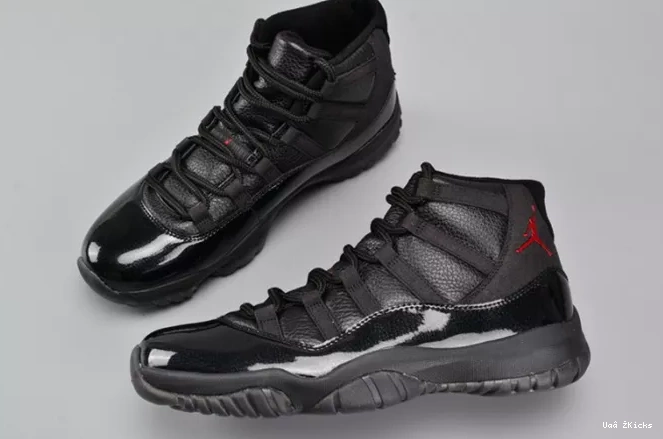 7467 RETRO AIR 725 Flexible 914433- JORDAN 11 mens BLACKDEVIL 0827